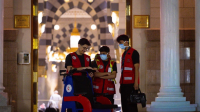 الهلال الأحمر ينقذ مريضاً إندونيسياً بالمسجد النبوي في زمن قياسي