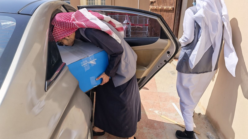 فريق عمل جمعية العيون الخيرية