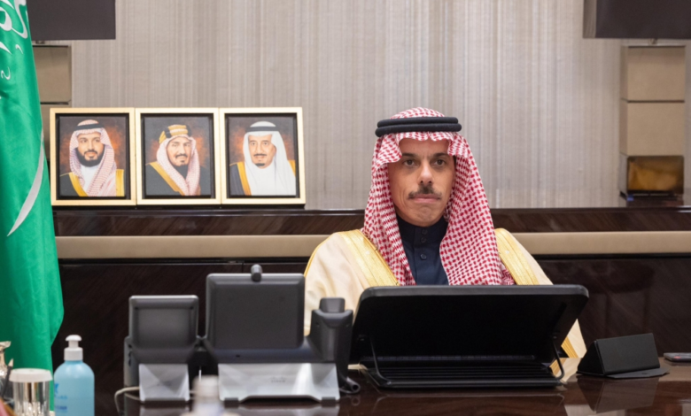 فيصل بن فرحان يبحث خفض التصعيد مع وزراء خارجية الصين والهند وإندونيسيا