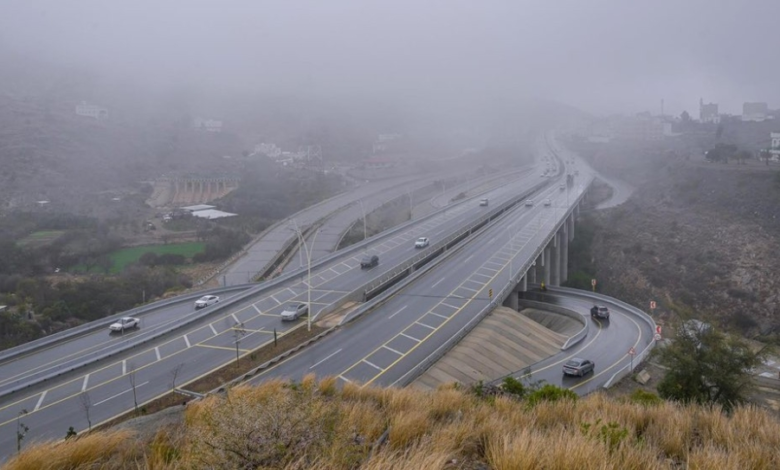 طقس السعودية: أمطار غزيرة وسيول من الجمعة للثلاثاء