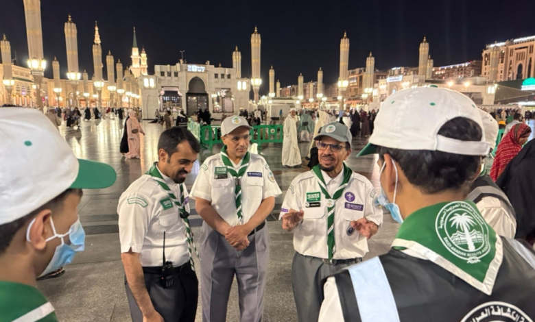 الكشافة السعودية: خطط حوكمة لخدمة زوار المسجد النبوي في رمضان