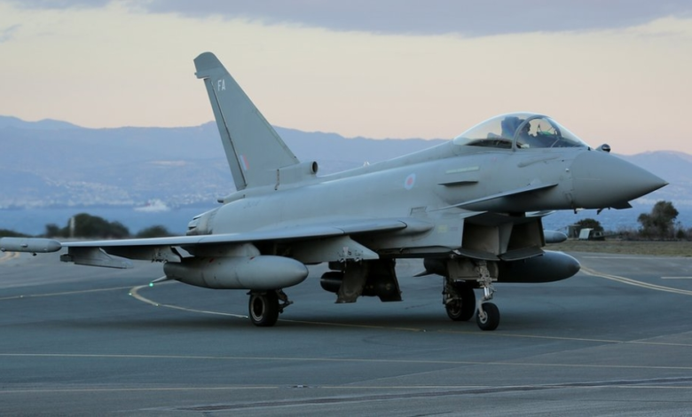 بريطانيا ترسل مقاتلات تايفون لقطر بعد هجوم صاروخي