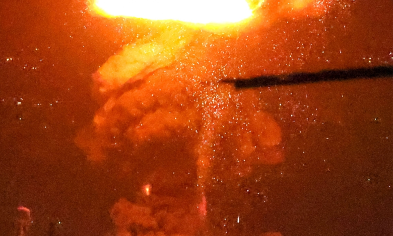 إيران: قصف أمريكي إسرائيلي يستهدف 4 مخازن نفط في طهران