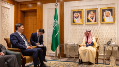 وزير الخارجية يبحث مع المبعوث الصيني مستجدات الشرق الأوسط