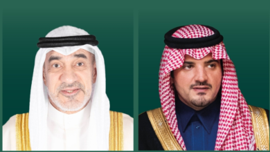 وزير الداخلية السعودي يعزي الكويت في شهداء أمن الحدود