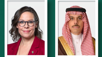 وزير الخارجية السعودي يبحث مع السويد التهديدات الإيرانية وجهود الإجلاء