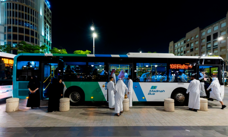 Extended shuttle bus hours in Medina during the last ten days of Ramadan