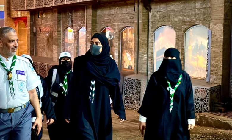 600 متطوع يشاركون في إدارة الحشود في المسجد الحرام برمضان