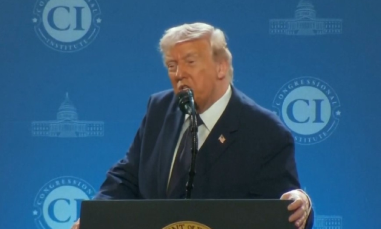 ترامب يعلن تدمير 46 سفينة إيرانية وتفاصيل العملية العسكرية