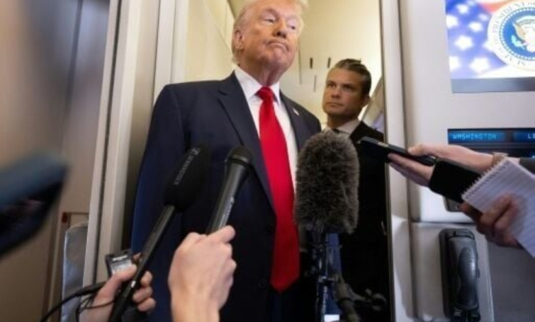 ترامب: الحرب ضد إيران ستكون قصيرة الأمد ولن نتراجع