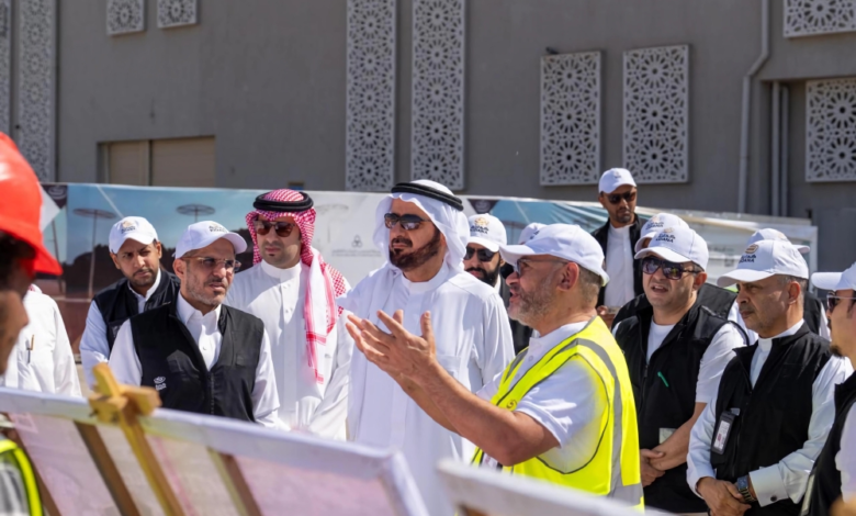The Minister of Hajj inspects the projects of the Holy Sites for the 1447 AH season