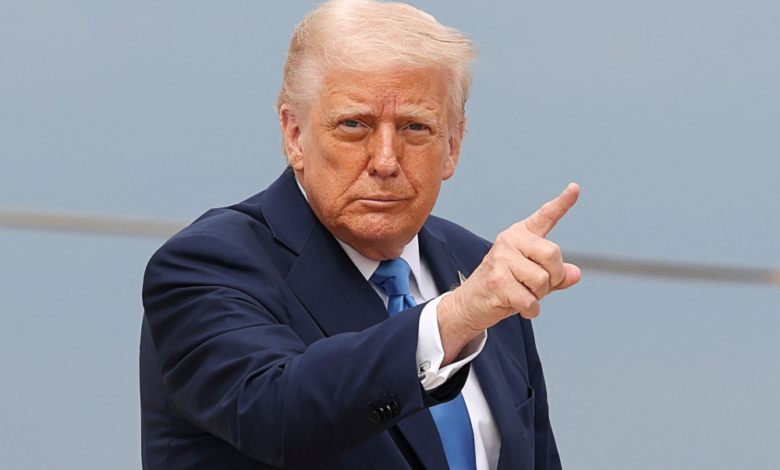 Trump warns Iran against planting mines in the Strait of Hormuz and threatens a harsh response