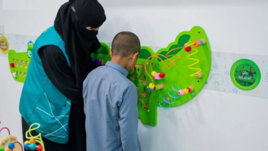 جهود رعاية الأطفال التائهين في المسجد النبوي خلال رمضان