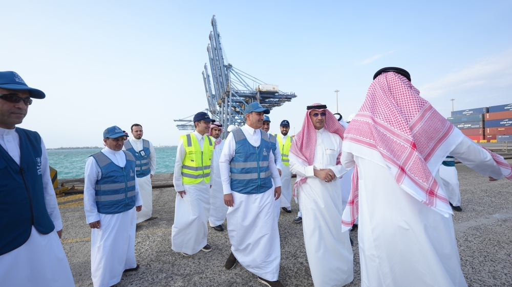 تدشين وزير النقل صالح بن ناصر الجاسر مبادرة المسارات اللوجستية - اليوم