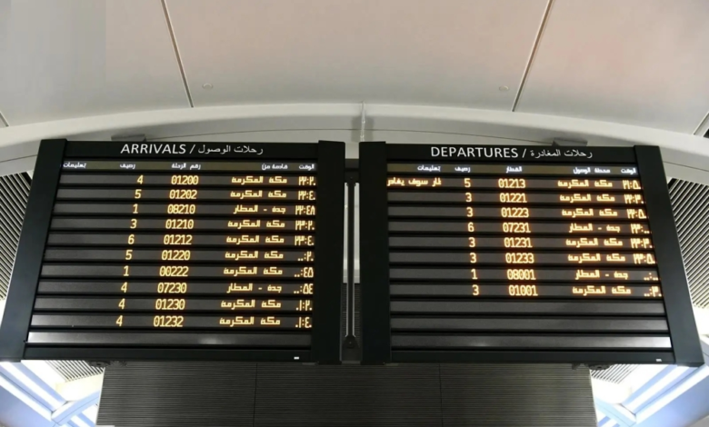 قطار الحرمين السريع: 3662 رحلة و1.7 مليون مقعد برمضان