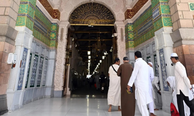 خدمة إلكترونية لمعرفة كثافة ممر السلام في المسجد النبوي