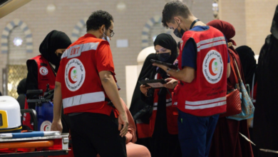 A Saudi Red Crescent achievement: Saving a pilgrim at the Prophet's Mosque