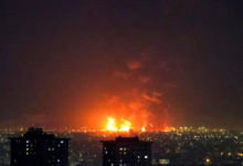 غارات على مراكز صاروخية للحرس الثوري في بندر عباس