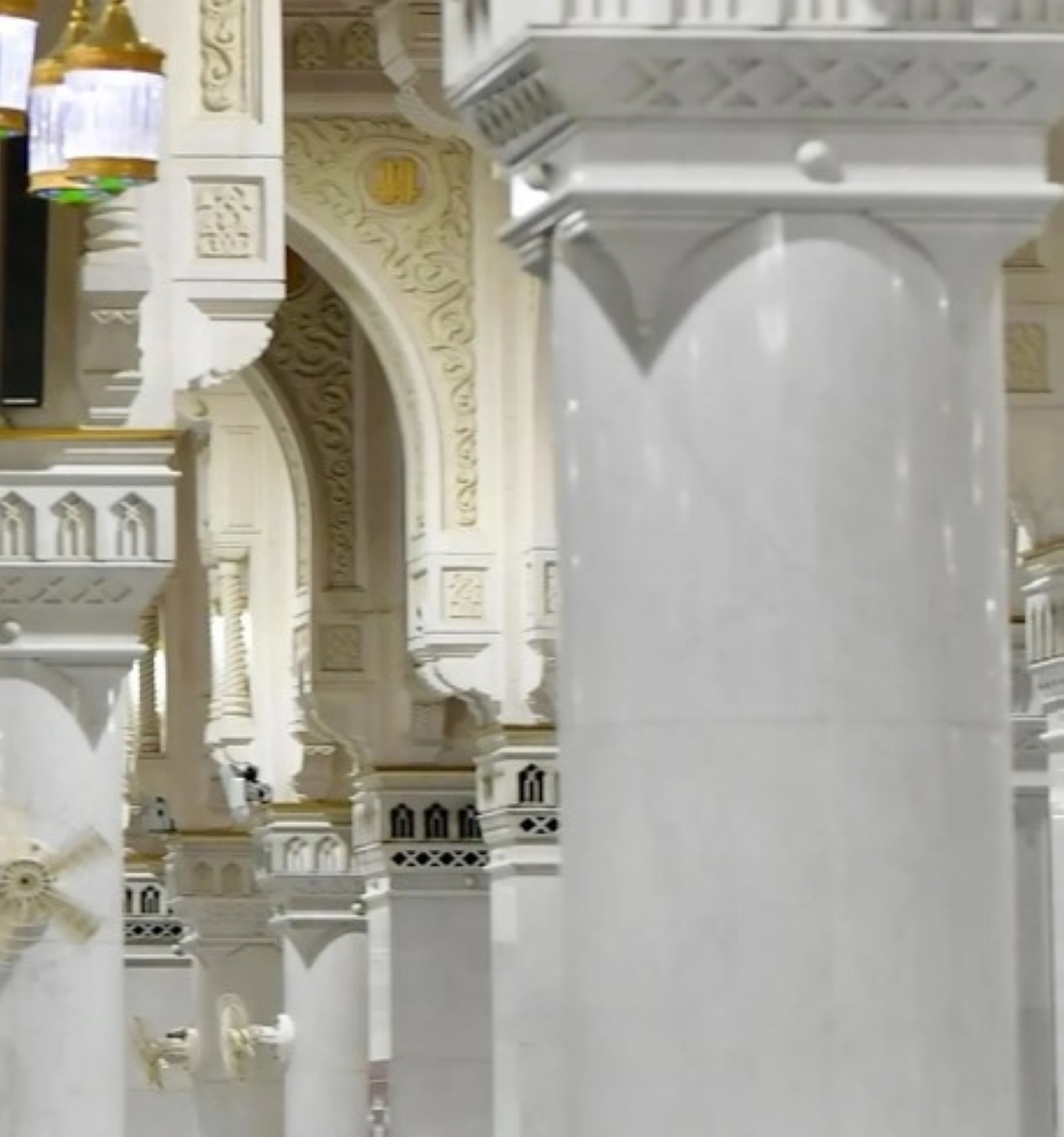 أعمدة المسجد الحرام
