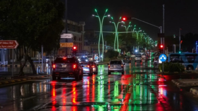 الأرصاد يحذر: أمطار غزيرة على الجوف والحدود الشمالية