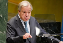 جوتيريش يدعو لتطبيق قرارات الشرعية الدولية في الشرق الأوسط