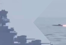 الجيش الأمريكي يضرب مواقع صواريخ إيرانية قرب مضيق هرمز