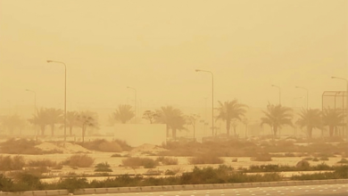 The Meteorology Department warns of dust and winds in Mecca and Al-Jumum