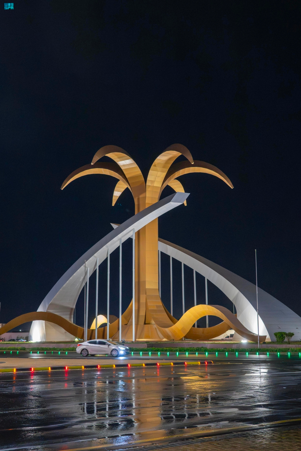 أمطار على منطقة تبوك - واس