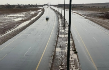 طقس السعودية.. أمطار على أجزاء متفرقة من جدة وعدة مراكز في الجوف