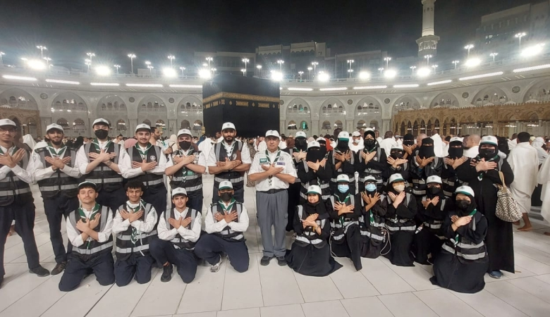 Saudi scouts record 90,000 volunteer hours in the Grand Mosque in Mecca