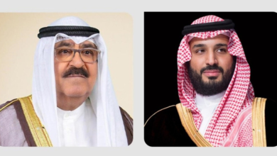 ولي العهد وأمير الكويت يبحثان هاتفياً تطورات أمن المنطقة