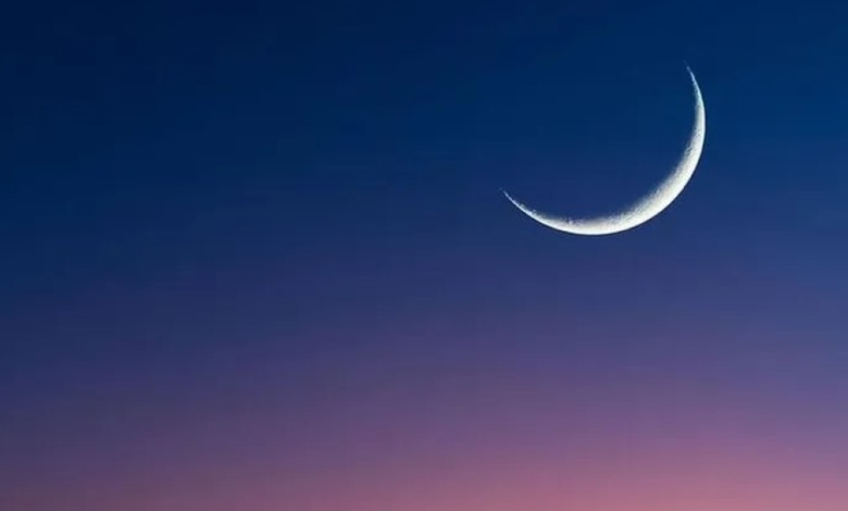 مشاهدة هلال شوال مقترناً بكوكب الزهرة مساء اليوم
