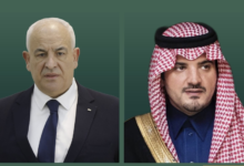 مباحثات أمنية بين وزير الداخلية السعودي ونظيره الفلسطيني