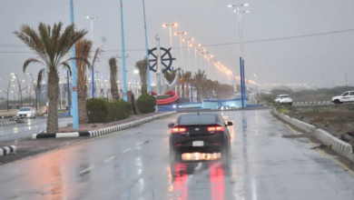 طقس السعودية الأحد: أمطار رعدية وسيول تضرب 11 منطقة