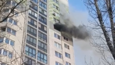 تفاصيل حريق موسكو: مصرع 3 أشخاص إثر انفجار مبنى سكني