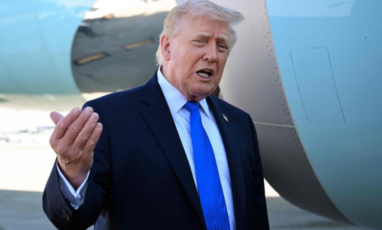 ترامب: تغيير النظام في إيران يجري وسنواصل القصف حال فشل المفاوضات