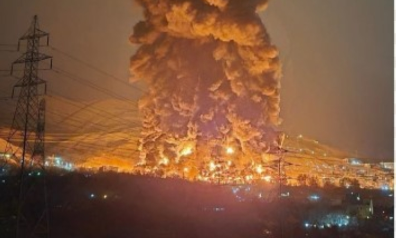 غارات أميركية إسرائيلية تستهدف منشآت الطاقة في إيران