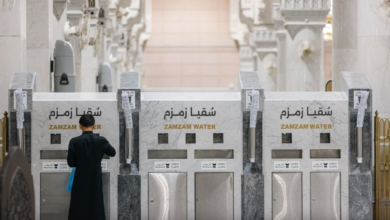 50 ألف متر مكعب استهلاك ماء زمزم في الحرمين خلال رمضان