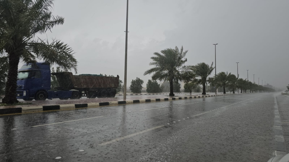 حالة مطرية متوسطة إلى غزيرة في الشرقية وعدة مناطق - اليوم