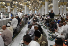 أكثر من 9 ملايين وجبة إفطار في المسجد النبوي خلال رمضان
