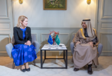 وزير الخارجية السعودي يبحث الأوضاع الإقليمية مع الاتحاد الأوروبي