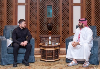 وزير الخارجية السعودي يبحث تطورات المنطقة مع غوتيريش