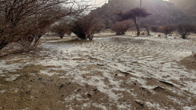 حالة الطقس في السعودية: أمطار غزيرة على نجران وتحذيرات