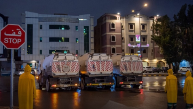 استعدادات أمانة الرياض للأمطار: 9 آلاف فرد و2000 آلية