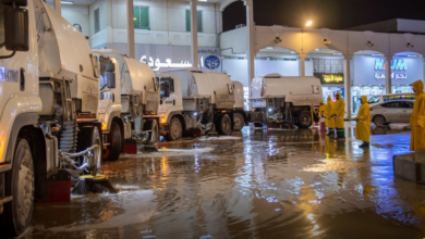 استعدادات أمانة الرياض للتعامل مع الأمطار والسيول