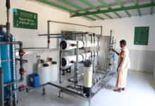 مركز الملك سلمان يضخ 54 مليون لتر مياه في حجة وصعدة