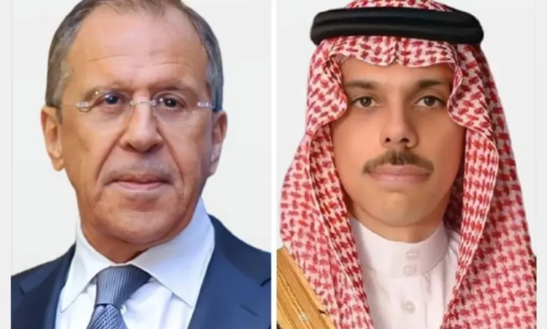 تفاصيل مباحثات فيصل بن فرحان ولافروف حول مستجدات المنطقة