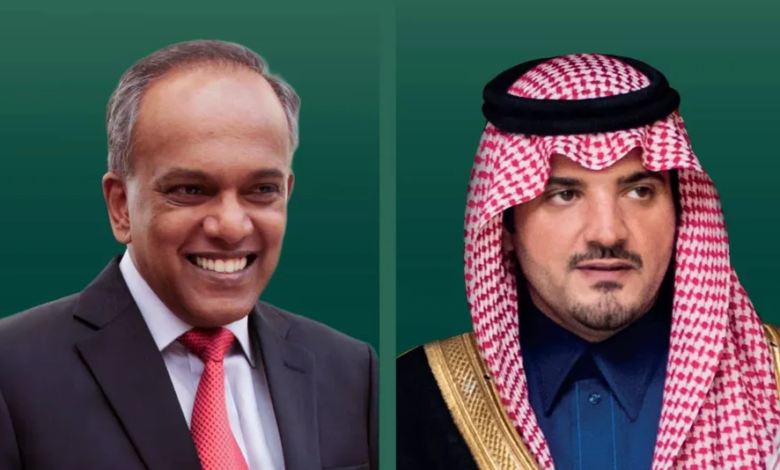 التنسيق الأمني السعودي السنغافوري لدعم أمن المنطقة