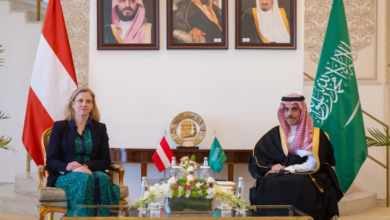 وزير الخارجية السعودي يبحث مستجدات المنطقة مع النمسا