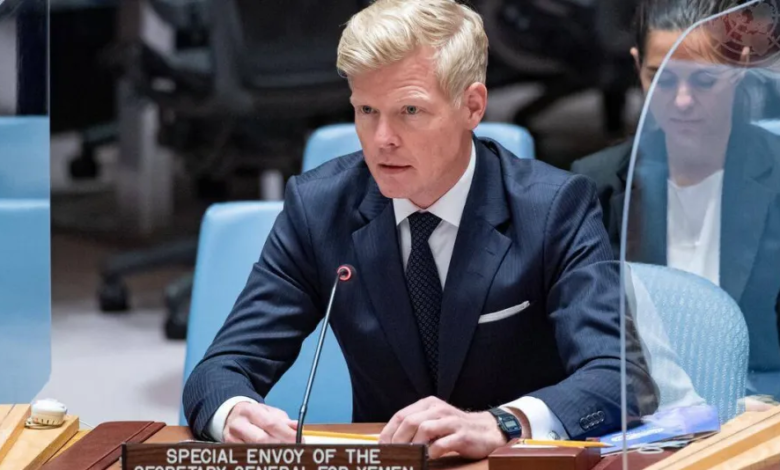 غروندبرغ يكثف لقاءاته في عدن لدعم جهود الحكومة اليمنية